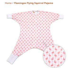 Flamingo Flying Squirrel-Sleeping Baby